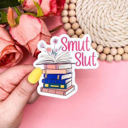 Smut Slut Book Lovers Vinyl Sticker