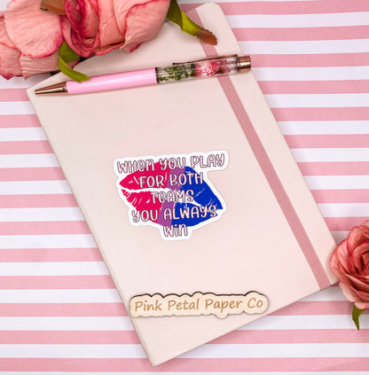 Bisexual Pride Vinyl Sticker