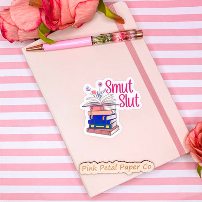 Smut Slut Book Lovers Vinyl Sticker