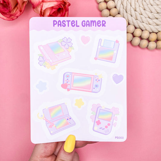 Pastel Gamer Planner Stickers