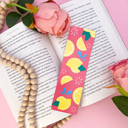 Lemon Lime Summer Bookmarks