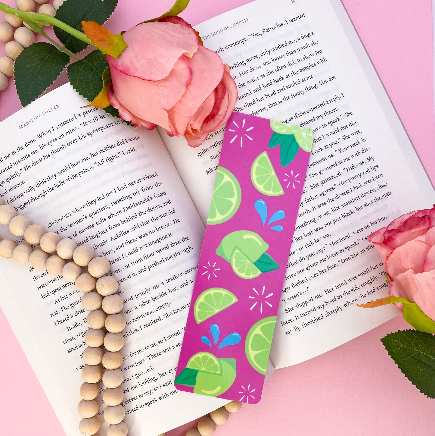 Lemon Lime Summer Bookmarks