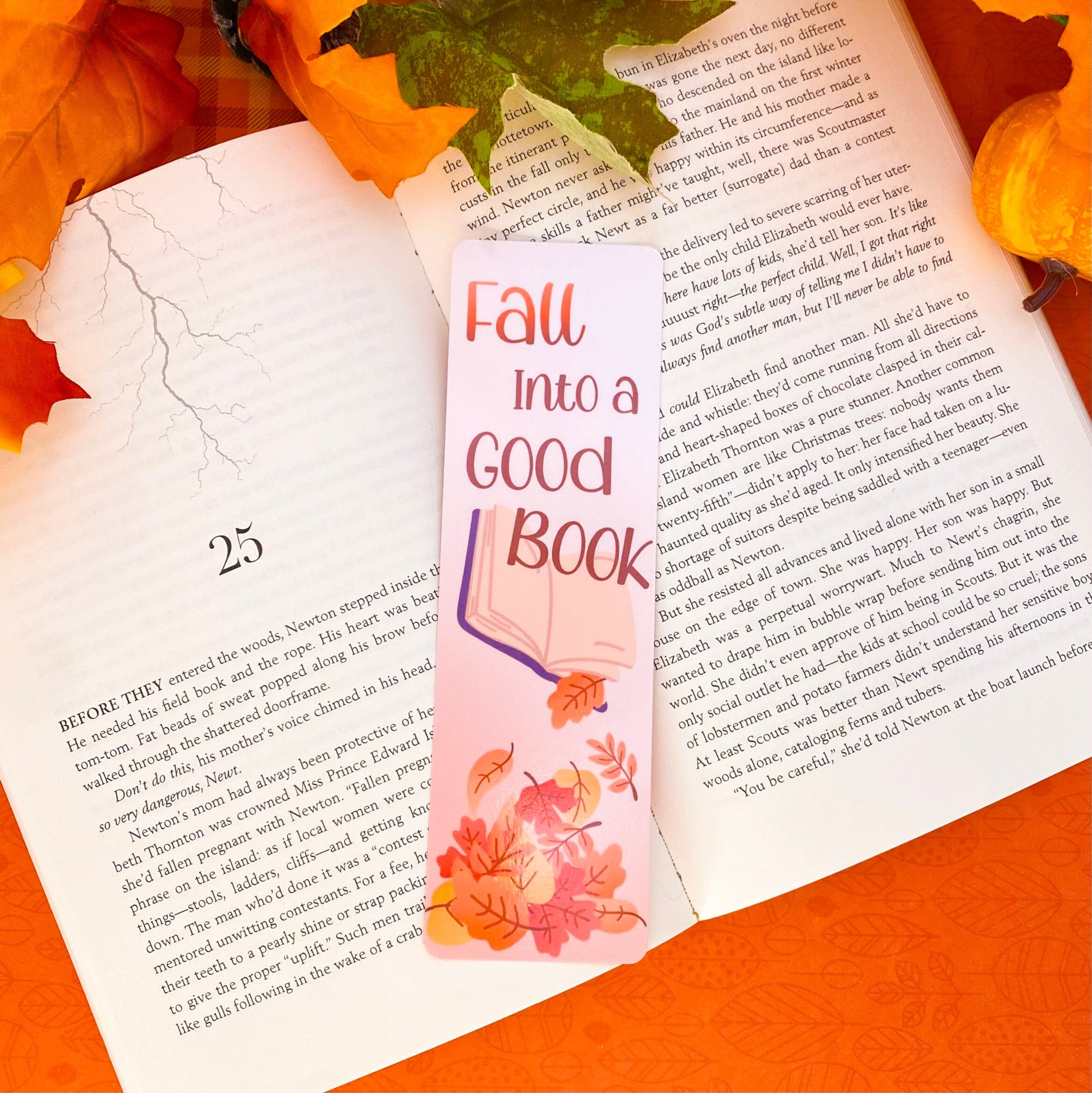 Cute Autumn Bookmark Set, Coffee Lover Bookmark Gift, Coffee Book Lover Gift, Bookworm Gift, Handmade Bookmark Gift, Cozy Autumn Bookmark